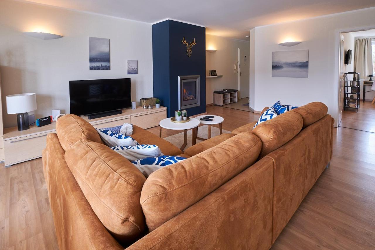 Fleesentraum Seeadler Grand Maisonette - Fuer Golfer Und Familien - Sauna Kamin Balkon Nintendo - Hunde Willkommen! Gohren-Lebbin Bagian luar foto